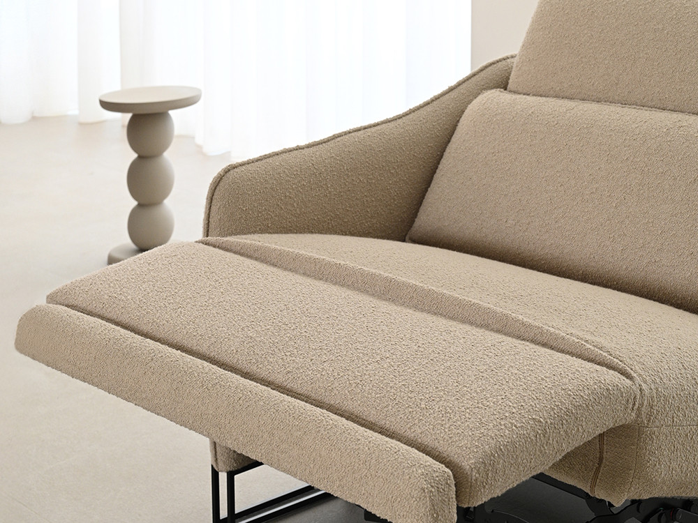 Descubre el sofá Zonda con asientos fijos o relax con chaiselongue fija de Temasdos en Mobel 6000, en tejido o piel a medida.