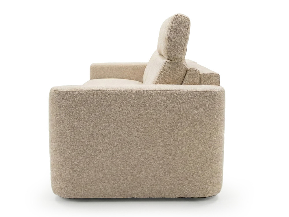 Equipa tu estancia con el sofá cama Nebula Exprés en tejido Loop 3 Beige de Farrugia en Mobel 6000 con entrega más rápida.