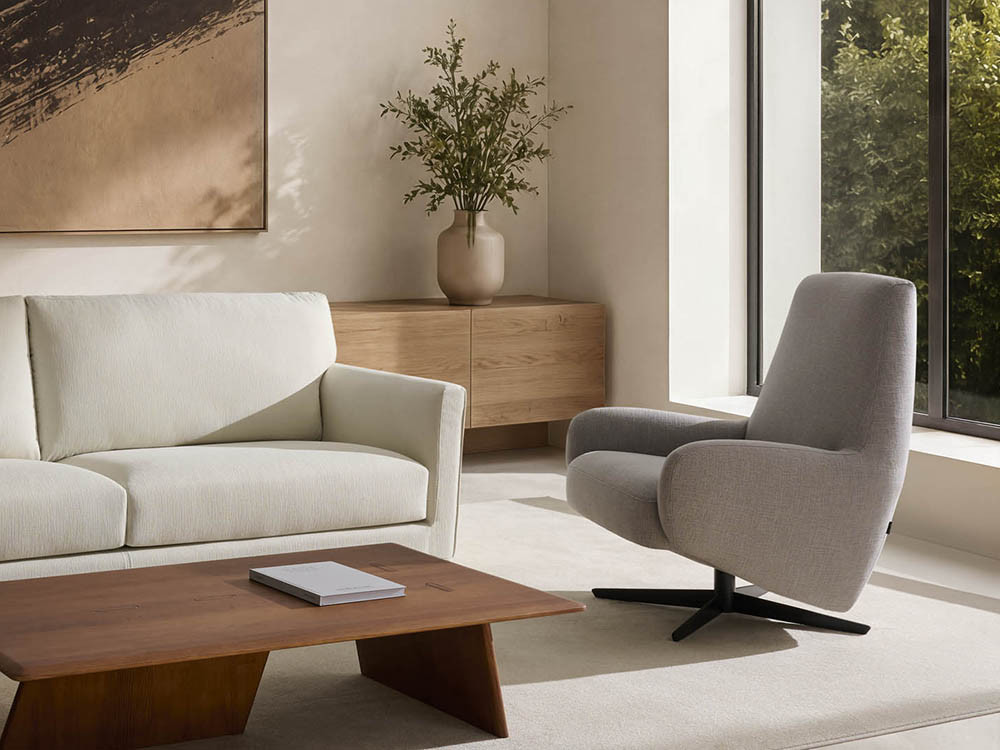Sillón giratorio Goet