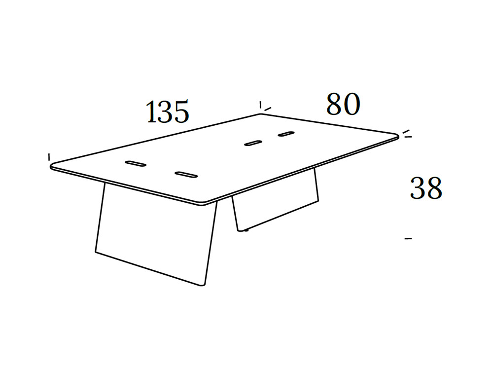 Mesa de centro Plus 2