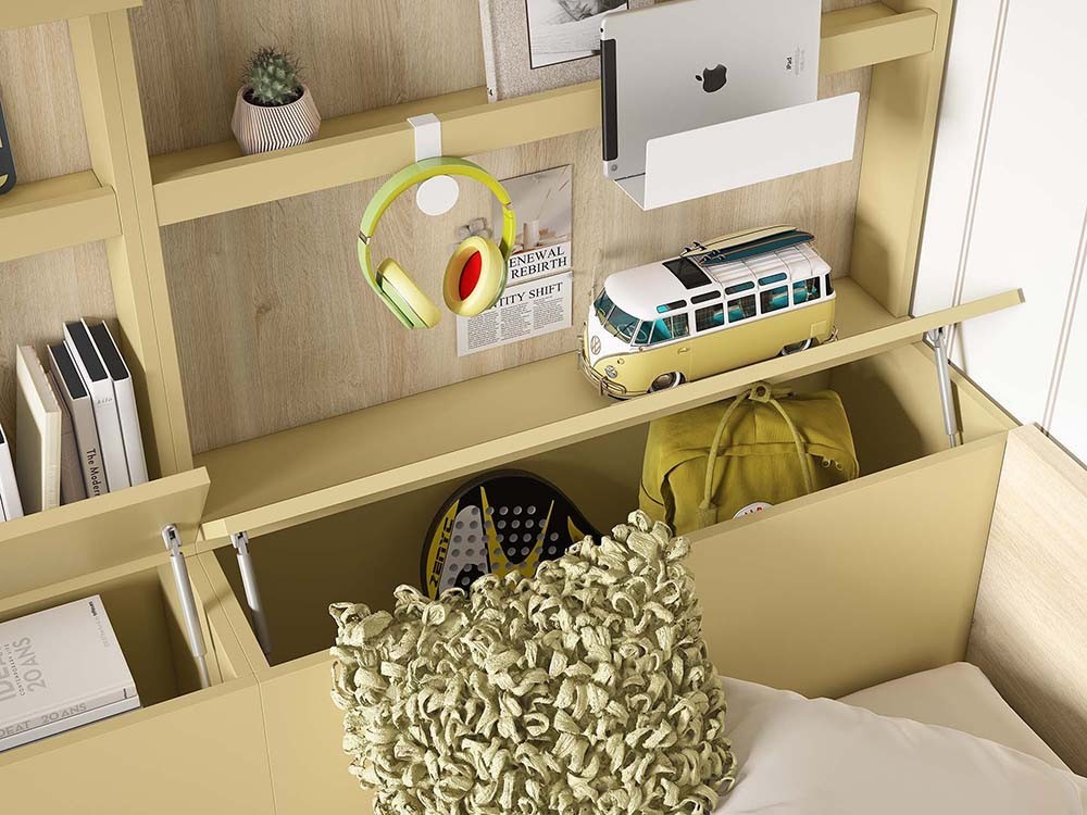 Compra online la composición modular Delulu Neo 25 de Ros en Mobel 6000, personalizable en sus acabados y composiciones.