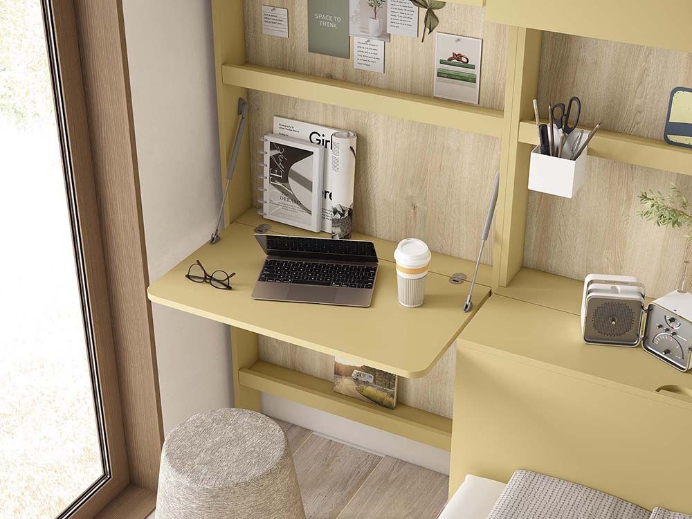 En Seismil Studio destaca el dormitorio modular Delulu Neo 25 de Ros, personalizable en acabados y composiciones a medida.
