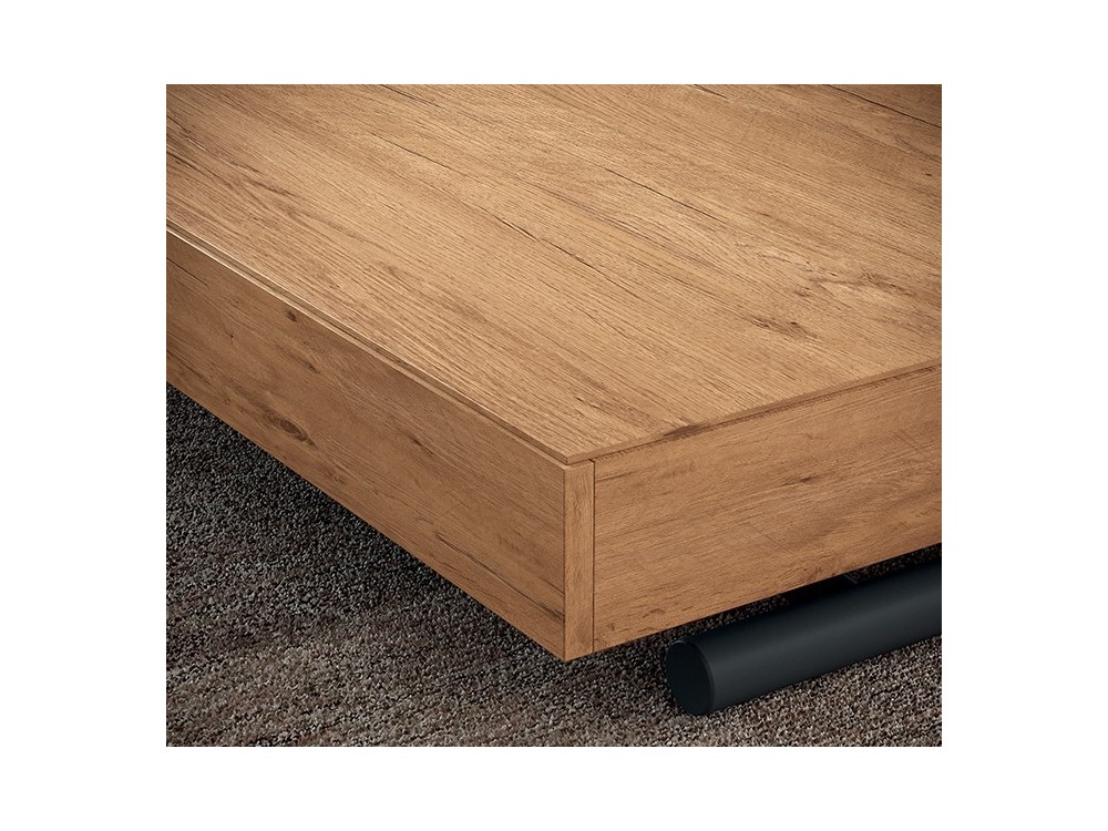 Mesa de centro elevable convertible en mesa de comedor New Cover