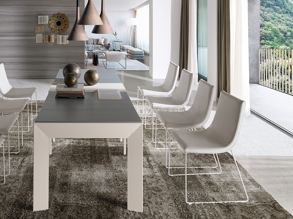 Mesa Consola Extensible Voila porcelánico Ramiro Tarazona - 5