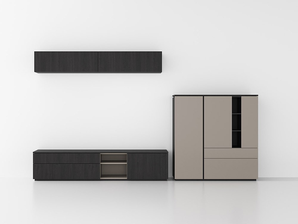 Comoposición para salón con mueble para tv y aparador Muss