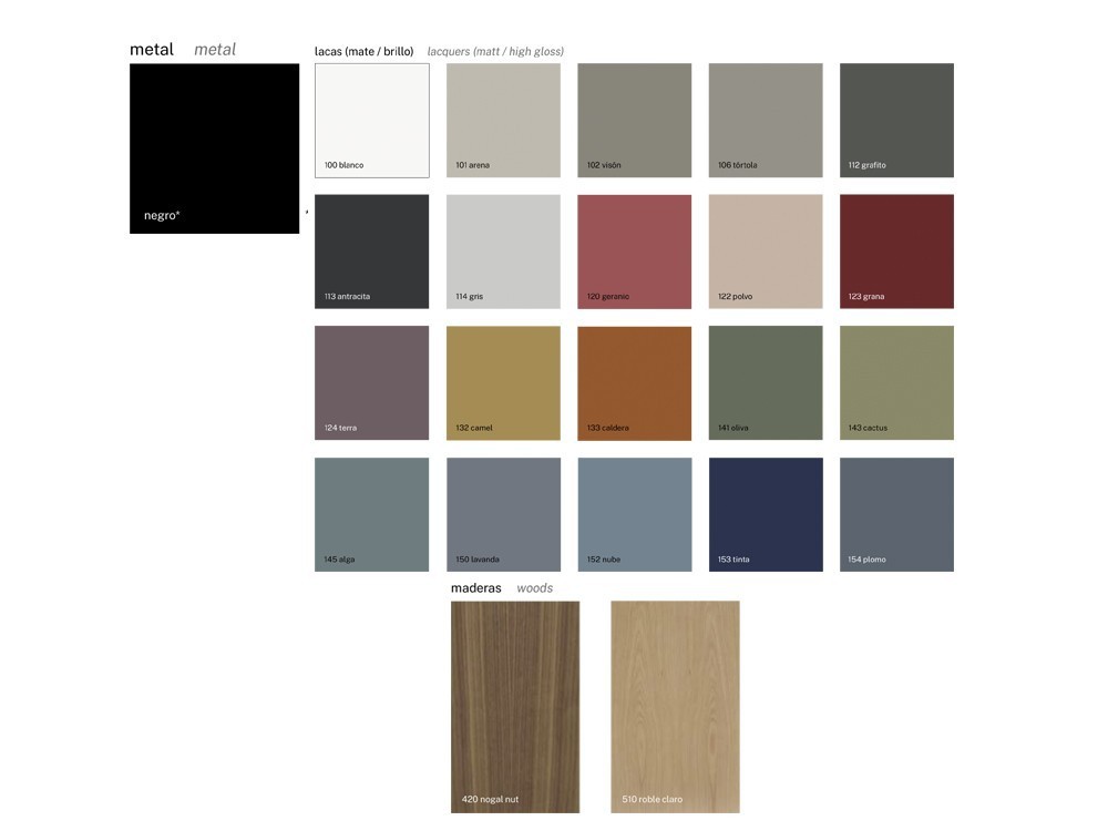 Mesa de centro redonda u ovalada de madera Lene Time