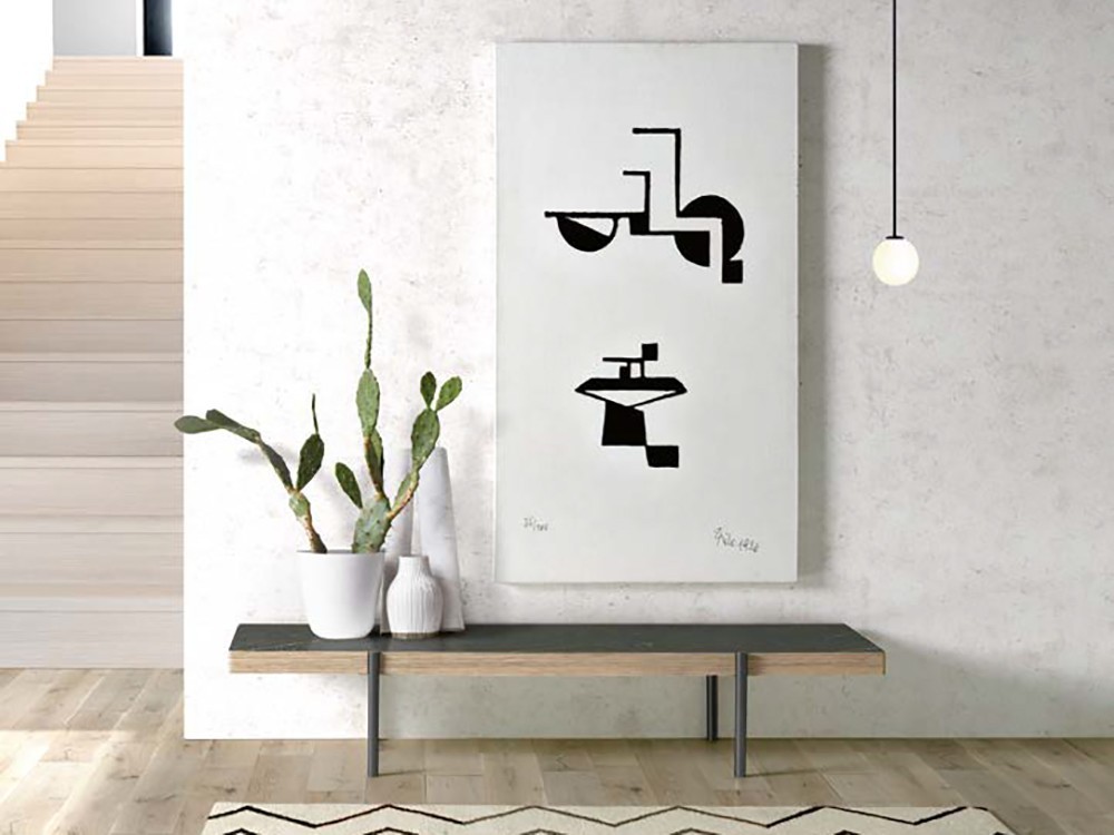 Mueble para televisión con estrutura de metal Birch Time