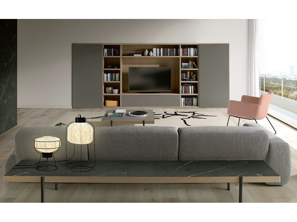 Mueble para televisión con estrutura de metal Birch Time