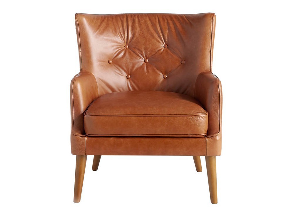 Sillón tapizado en piel 5053 Ángel Cerdá Sillón tapizado en piel 5053 Ángel Cerdá