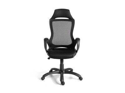 Sillón giratorio con reposabrazos en tela de malla 4074 Ángel Cerdá