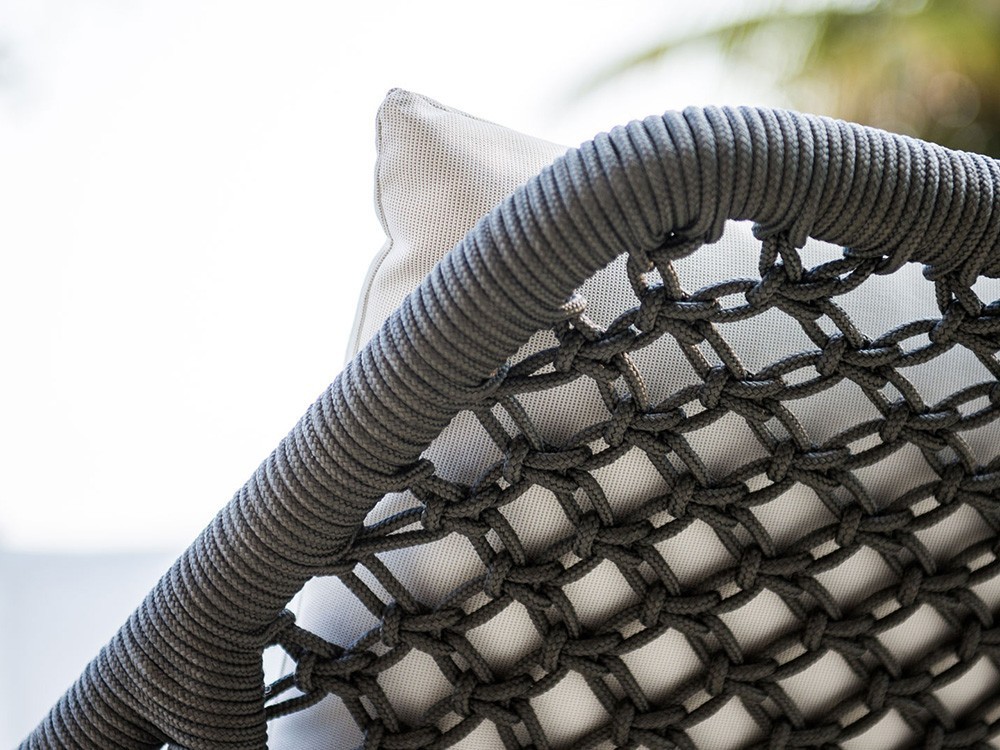 Sillón de cuerda trenzada Moma Skyline Design - 7