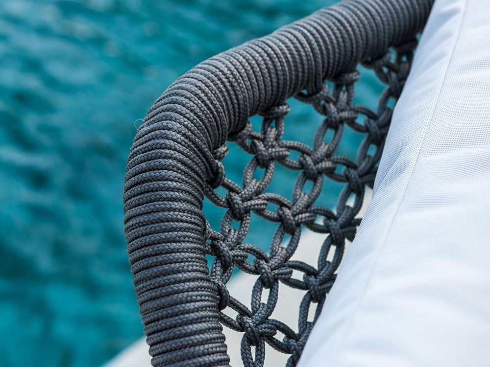 Sillón de cuerda trenzada Moma Skyline Design - 6