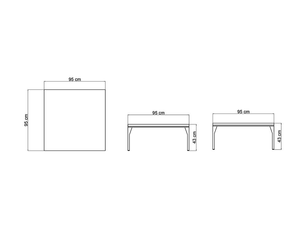 Mesa de centro de aluminio blanco y fibra sintética trenzada con cristal Brafta de Skyline - 8
