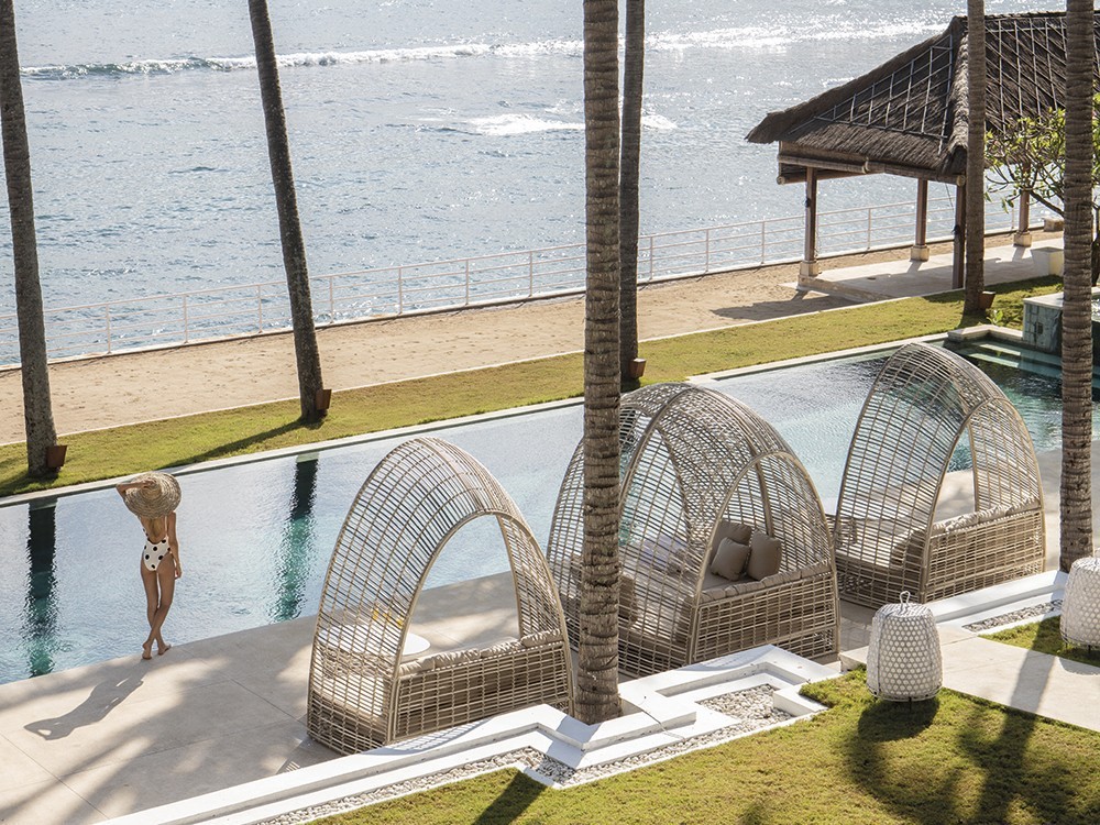 Daybed sofá de fibra trenzada Surabayana de Skyline Design - 7