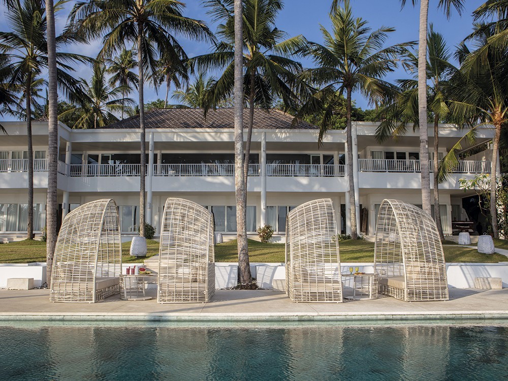 Daybed sofá de fibra trenzada Surabayana de Skyline Design - 5