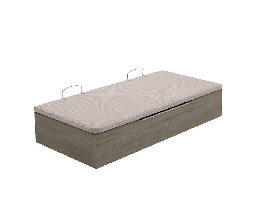 Base arcón madera gris Flex