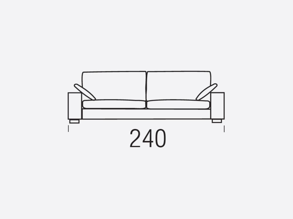 Sofá Egos fijo de Beltá & Frajumar - 8