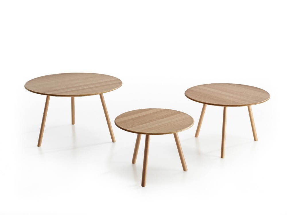 Mesa auxiliar redonda Rund