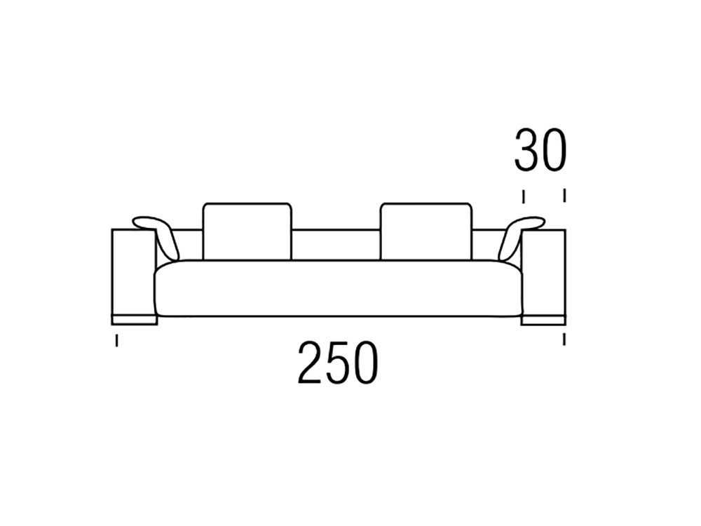 BELTÁ Sofá Moderno Suit