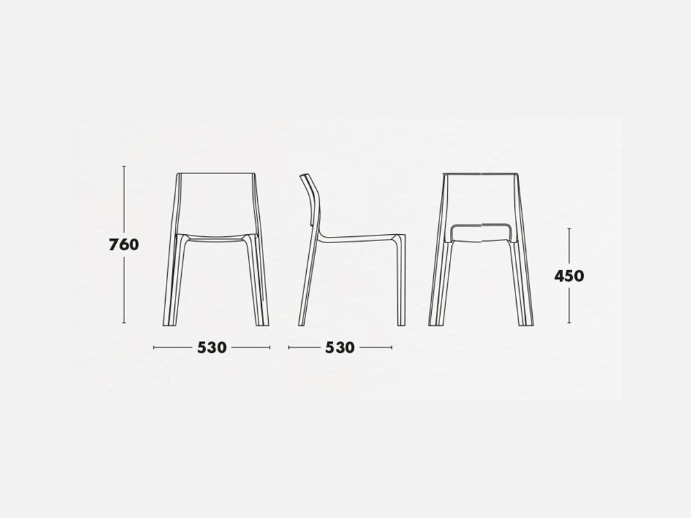 Silla de fresno o roble Silu