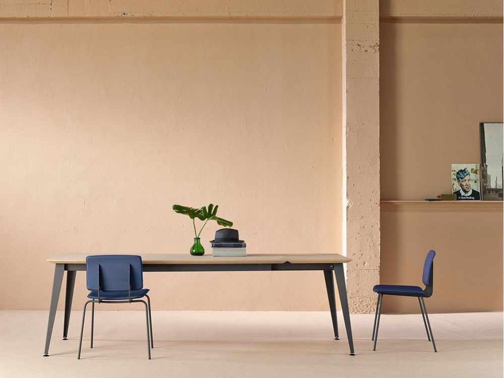 Mesa de comedor extensible Don