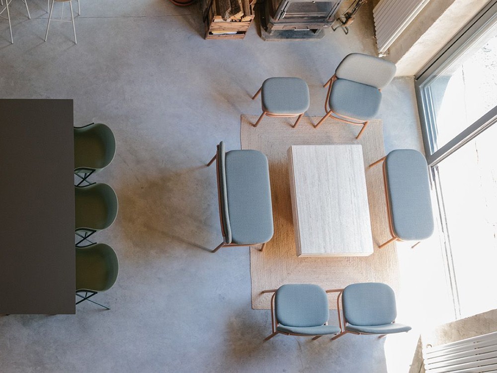 Sillón de madera de haya Lana