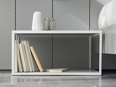 Mesita de noche cuadrada o rectangular Daem