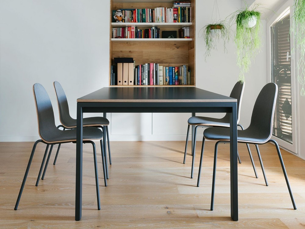 Mesa de comedor extensible Punto