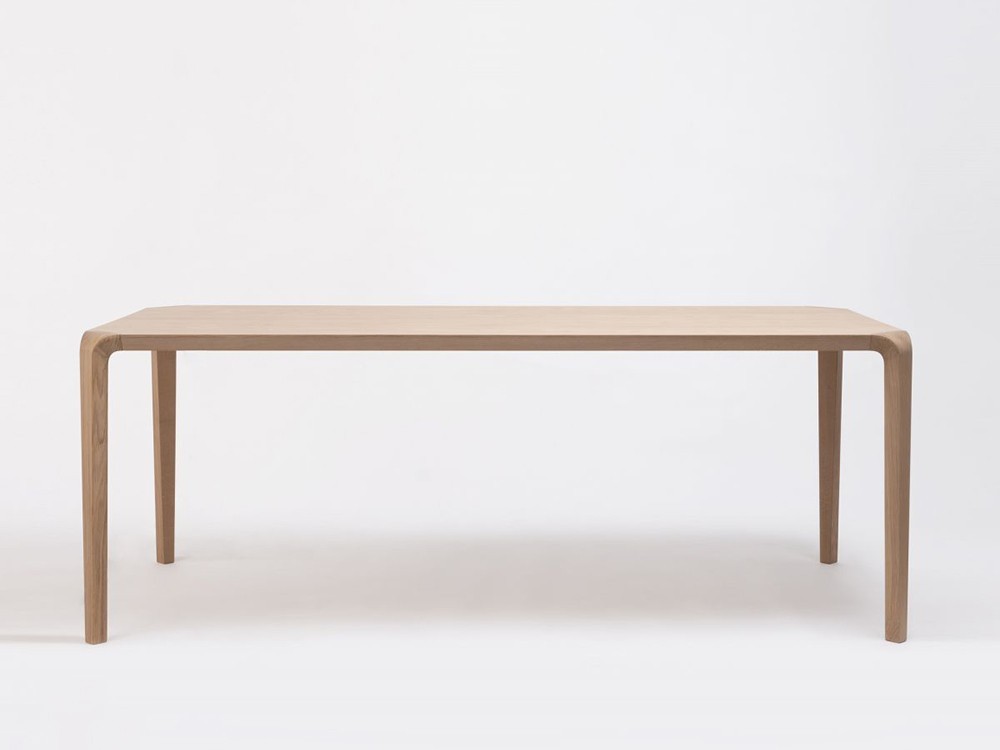 Mesa de comedor de fresno o roble Silu