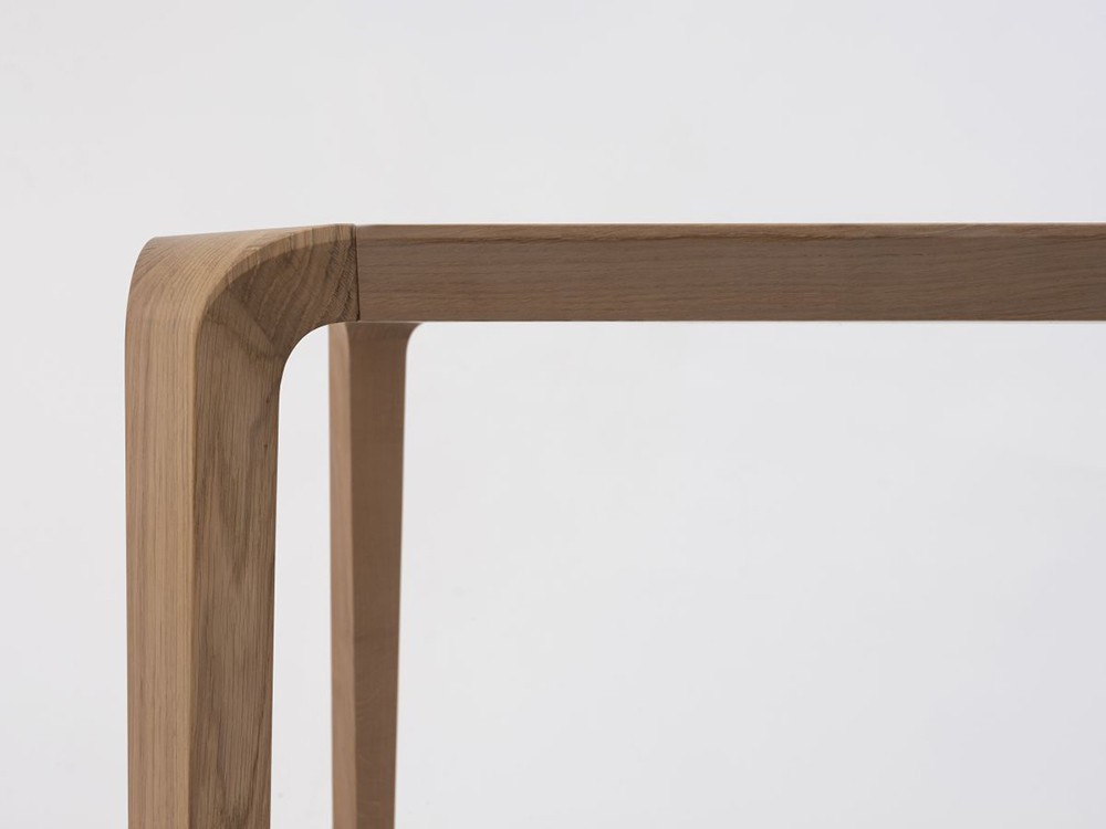 Mesa de comedor de fresno o roble Silu