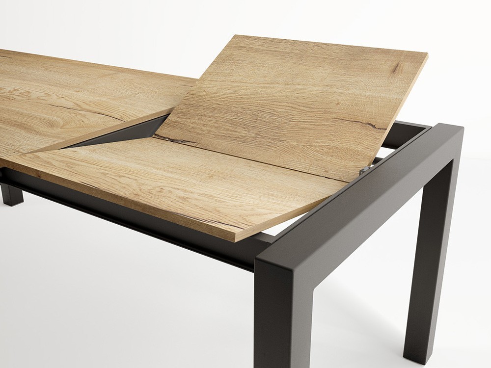 Mesa de cocina o comedor extensible Tokio Laminado de Cancio - 2