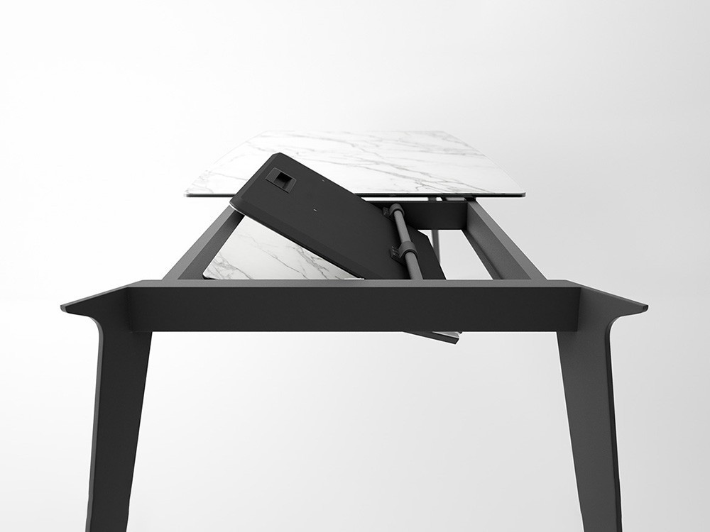 Mesa extensible Infinity porcelánico de Cancio - 4