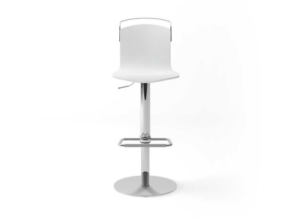 Taburete elevable giratorio Win de madera lacada Cancio - 5