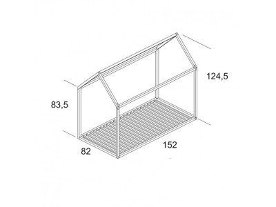 Cama casita mini Ros Mini - 15
