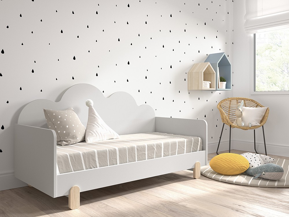 Maxicuna convertible en camita Elemental Nube