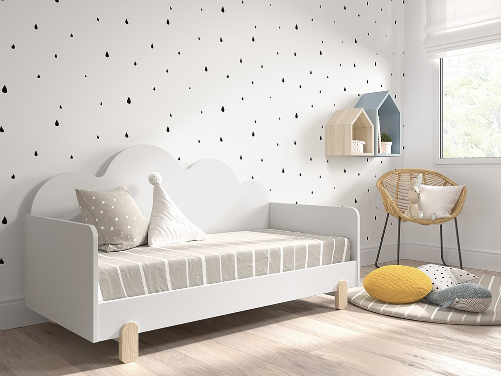 Maxicuna convertible en camita Elemental Nube