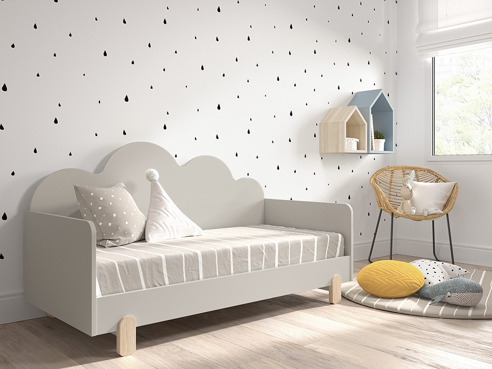 Maxicuna convertible en camita Elemental Nube