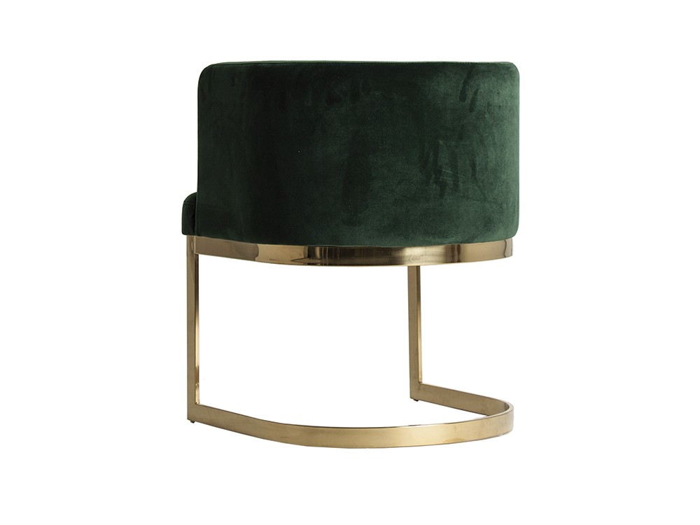 Silla Betliar tercipelo verde  - 4