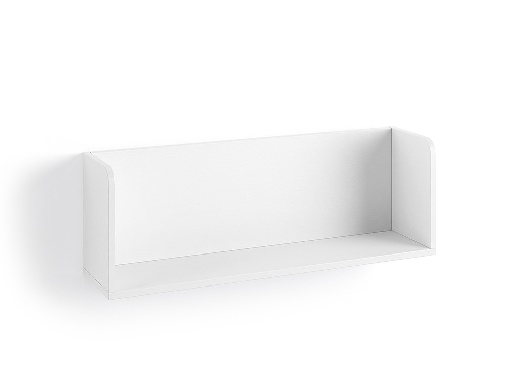 Estante con laterales 98cm color blanco