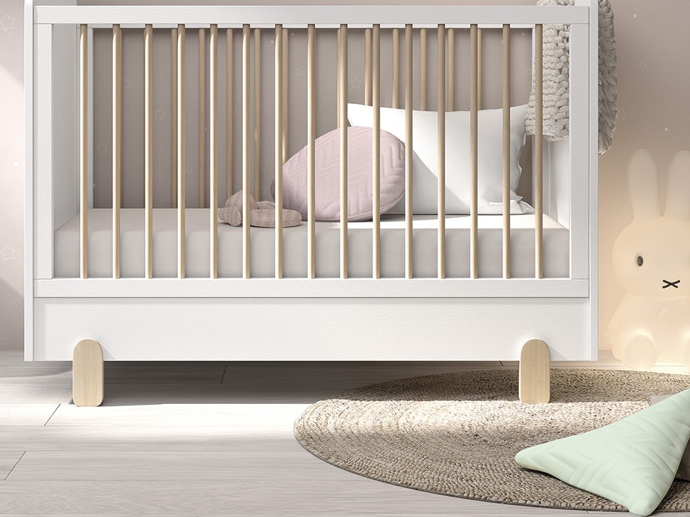 funda nórdica para cuna y maxicuna en color liso