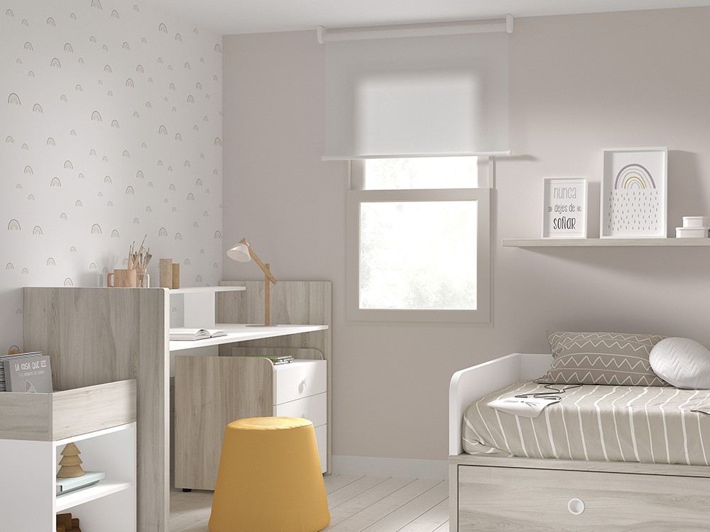 papel pintado arco iris ros mini mood