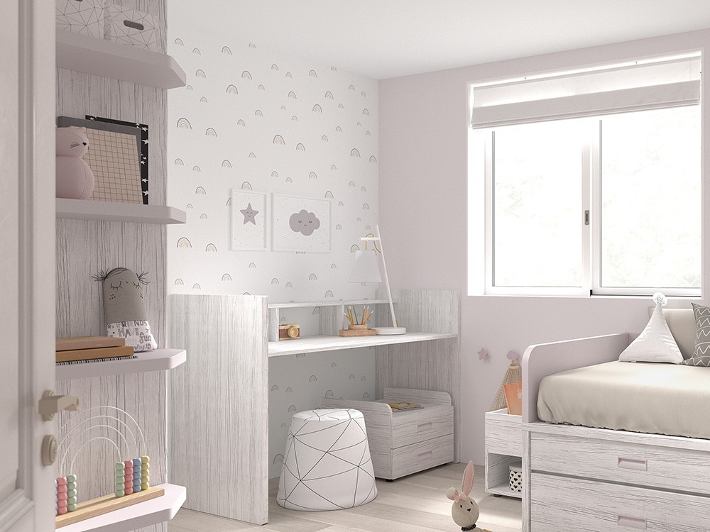 papel pintado arco iris ros mini mood