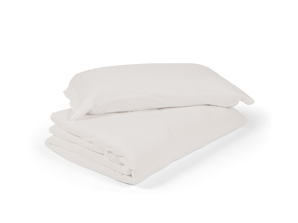 funda nórdica para cama en color liso lino