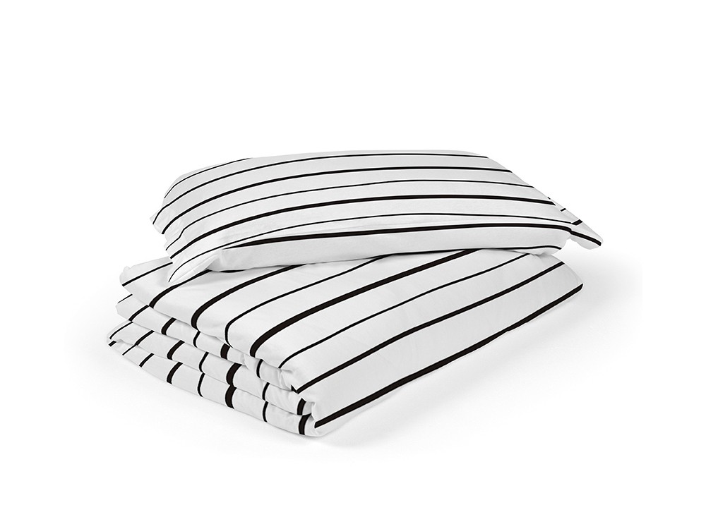 Funda nórdica para cama modelo lines blanco