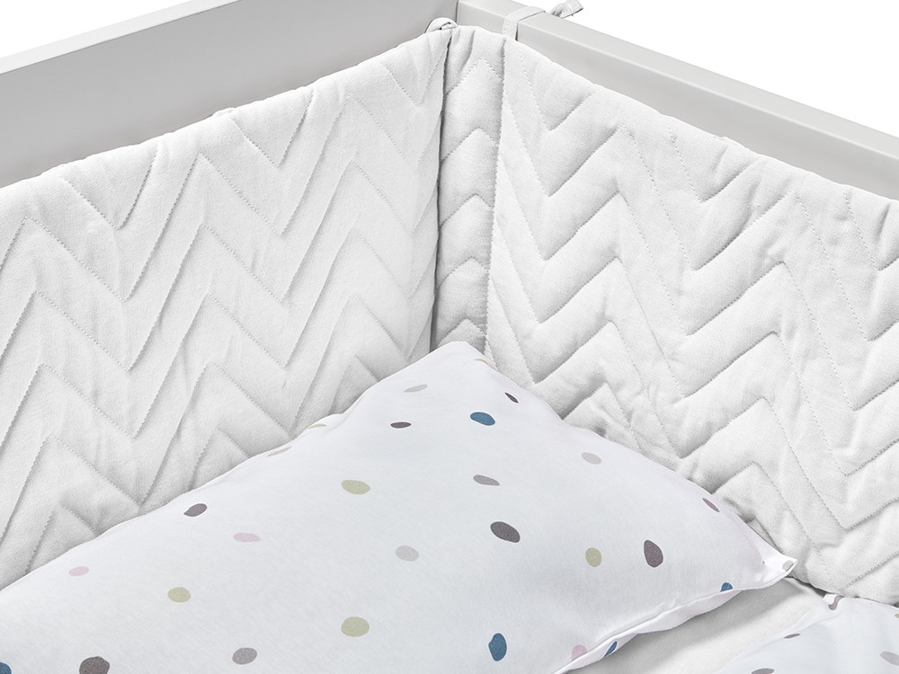 Protector para cuna o maxicuna en color blanco