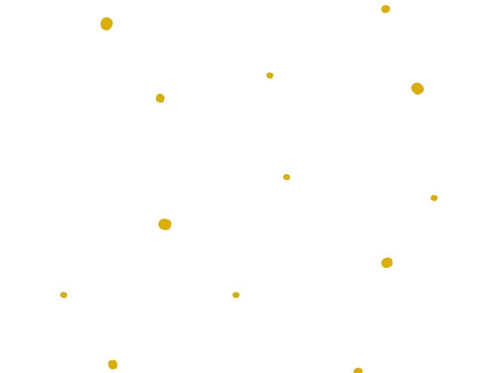 Rollo de papel pintado Dots mini ambar