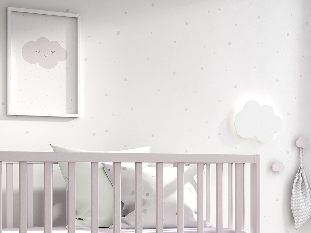 Rollo de papel pintado Dots mini violana