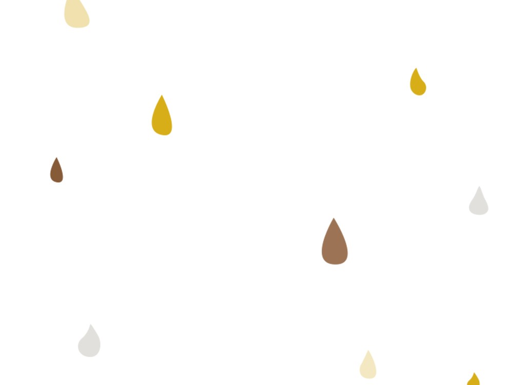 Papel pintado gotas greda