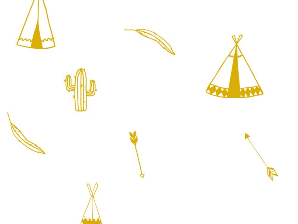 Papel pintado tipi ámbar