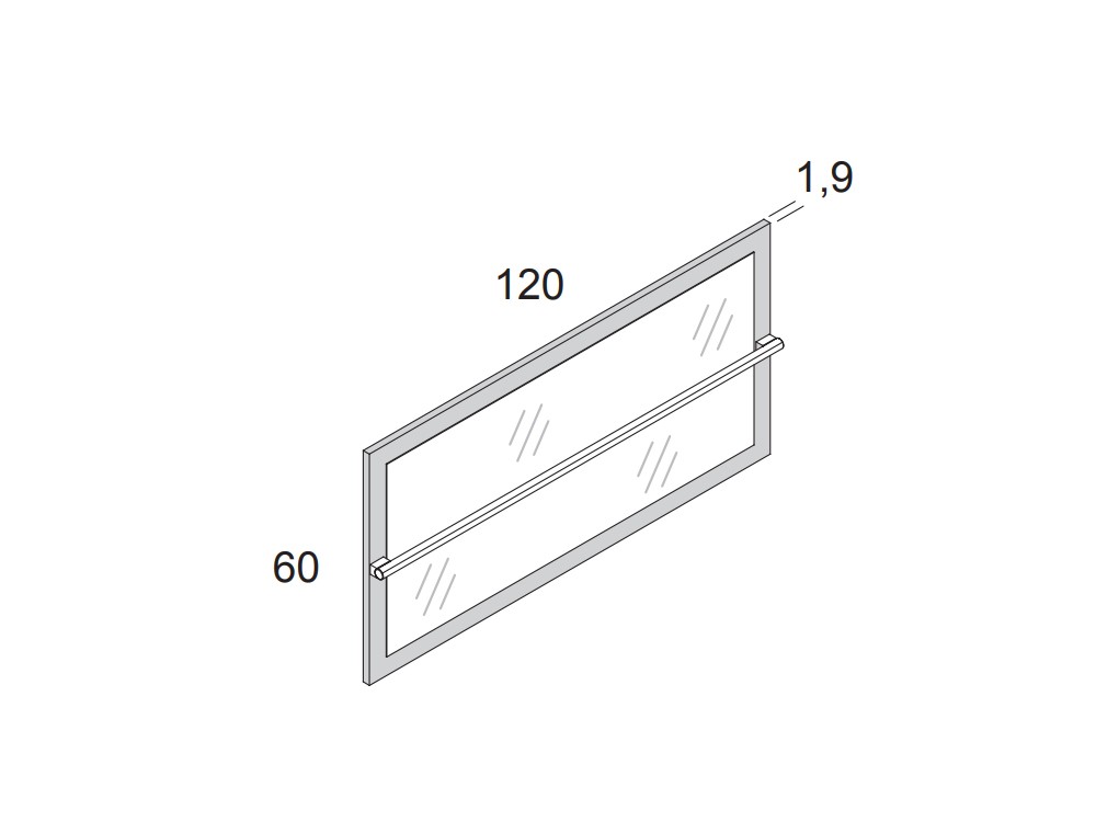 medidas espejo con barra montessori